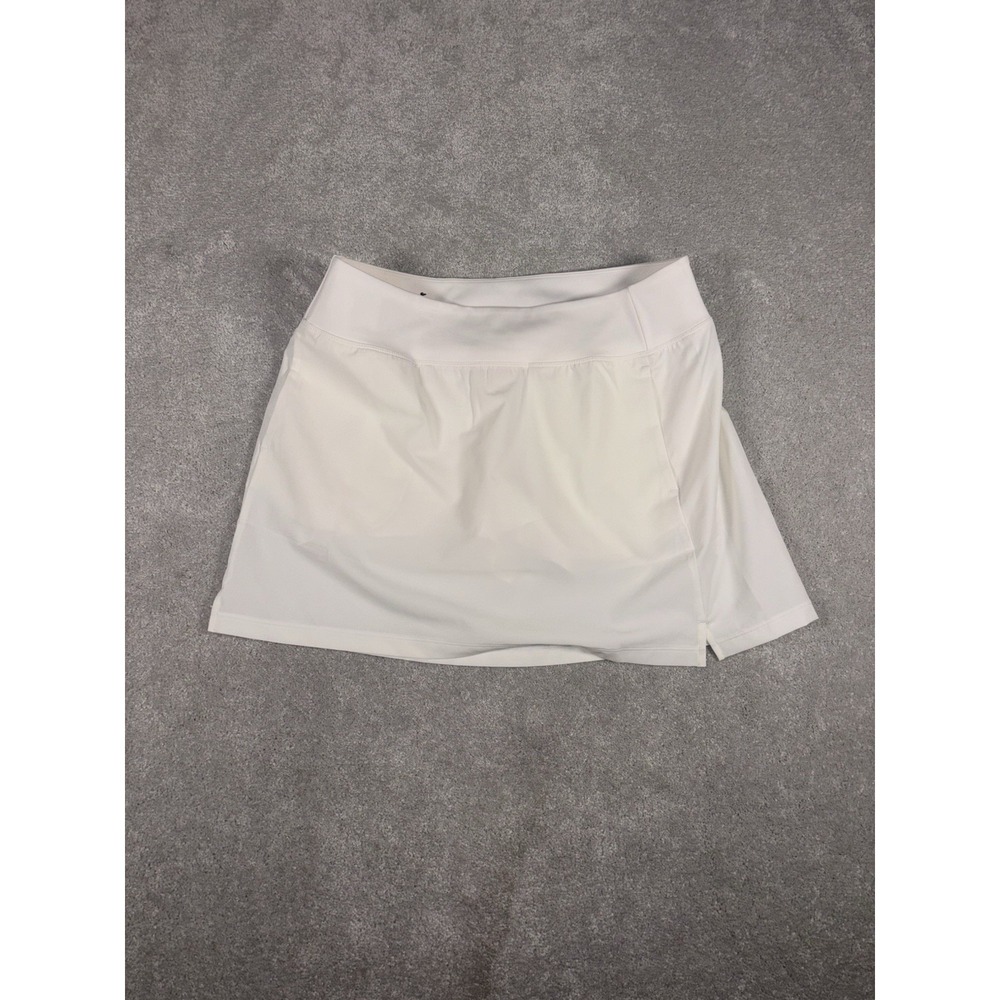 womens under armour skort nwot white skirt‎ large Golf Pickleball Tennis Shorts